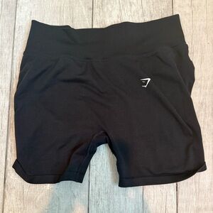 Gymshark Black Bike Shorts Performance Fit
